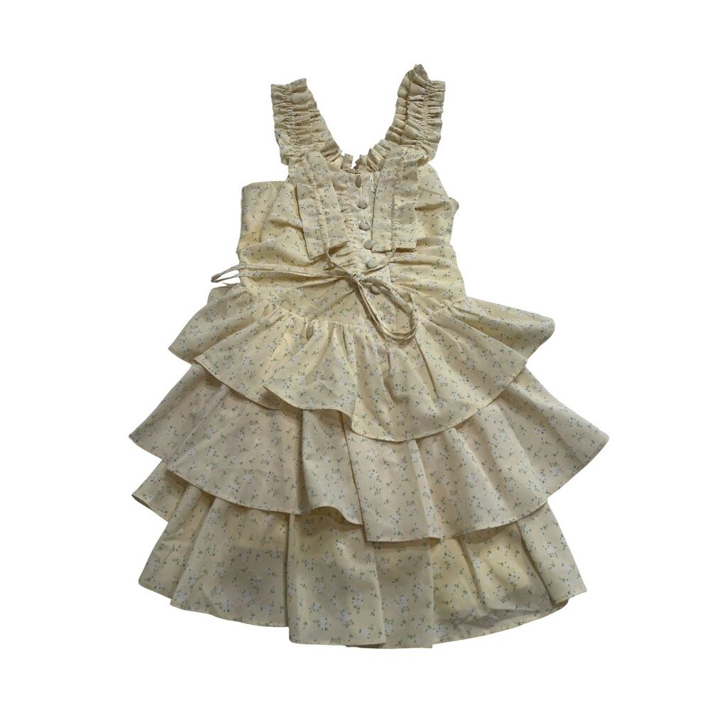 Alamour The Label Arina Mini Dress in Yellow